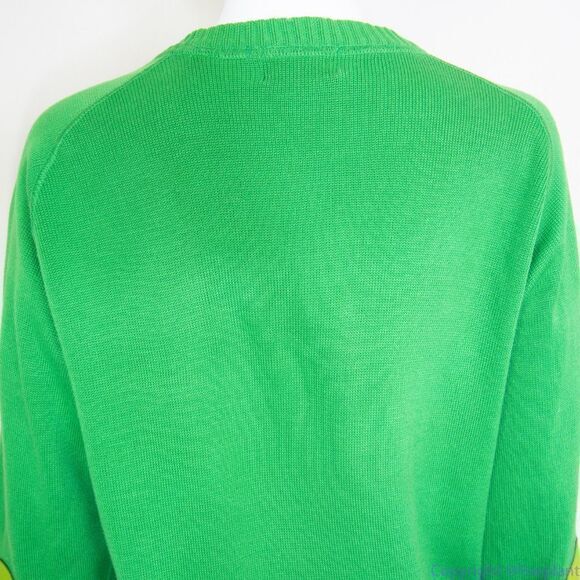 Albam Made in England 100% cotton green‎ sweater, size 1 - Picture 14 of 16